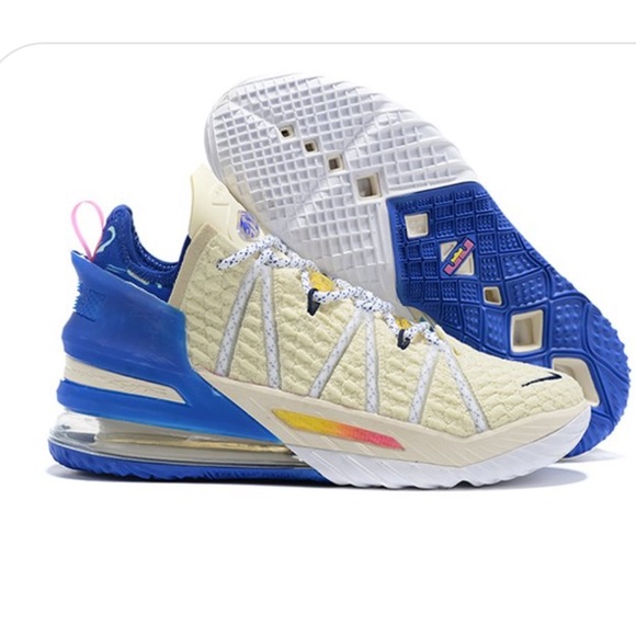 🎉 HP 🎉 NIKE LEBRON 18 | “Los Angeles By Day" - Picture 2 of 16